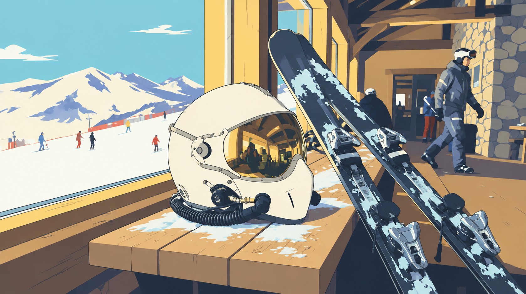 5.Le Ski